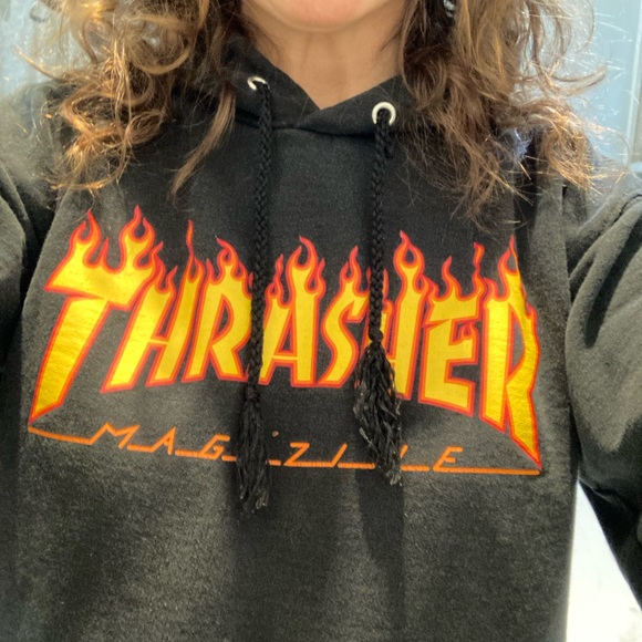 Thrasher Other - 90s vintage Thrasher hoodie size small